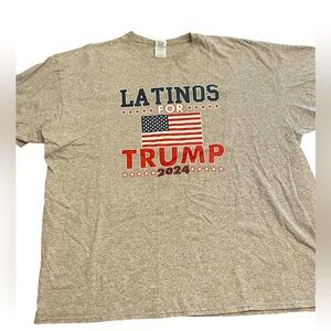 🇺🇸🇺🇸❤️🤍💙Men’s Latinos For Trump 2024 TShirt.🇺🇸🇺🇸